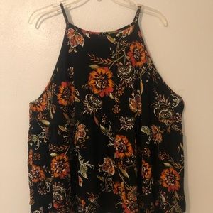 Orange Flower Tank TORRID 3